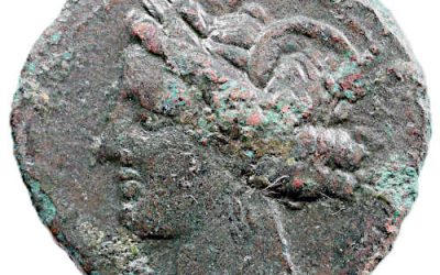 Zeugitania, Carthage 264-241 BC Sardinian Mint 4.2gm AE21