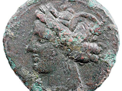 Zeugitania, Carthage 264-241 BC Sardinian Mint 4.2gm AE21