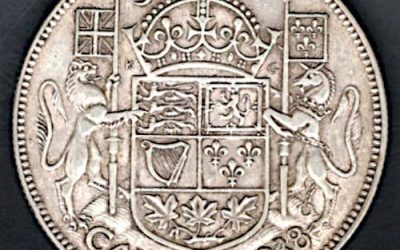 Canada EF 1938 George VI Silver 50 cents