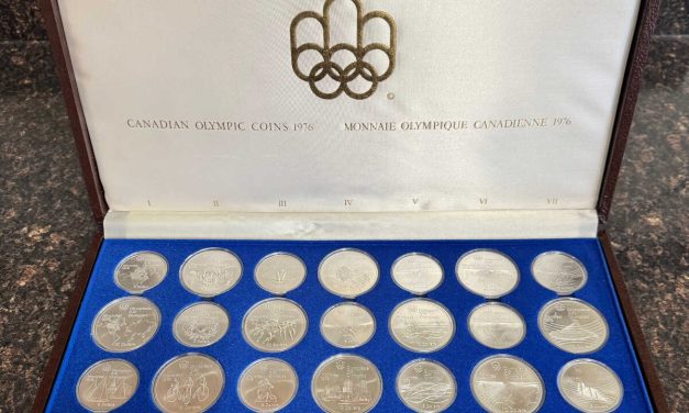 Canada 1976 Complete Boxed Set of the Olympic Silver $5 / $10 coins (28 in total)