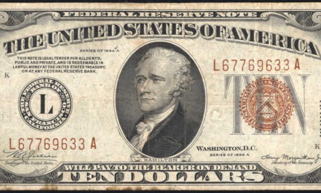 Hawaii Fine+ 1934A $10 Banknote