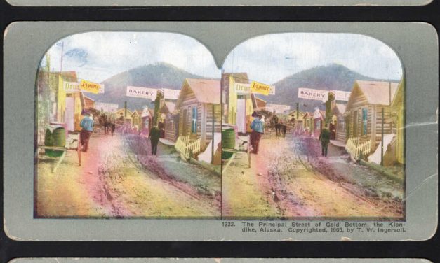 A trio of USA stereoviews, including Cripple Creek (Colorado), West Ouray (Colorado) and Gold Bottom (Alaska)