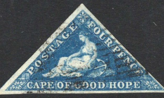 Cape of Good Hope #2 F/VF Used 1853 4d Triangle 2025 Scott