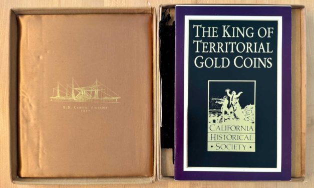 S.S. Central America. PCGS Gem Proof 1855 dated California Historical Society $50 Kellogg Commemorative 2.419oz