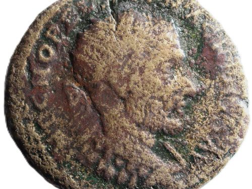 Macrinus AD 217-218 Deultum, Thrace 7gm AE23 w/ Aesculapius
