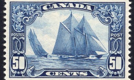 Canada #158 VF Mint 1929 50c Bluenose
