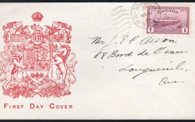 Canada #273 16 Sep 1946 $1 Ferry cacheted Longueuil FDC