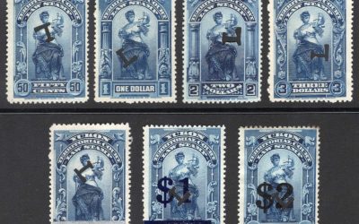Yukon #YL7-YL15 F/VF Used 1902 Territorial Laws