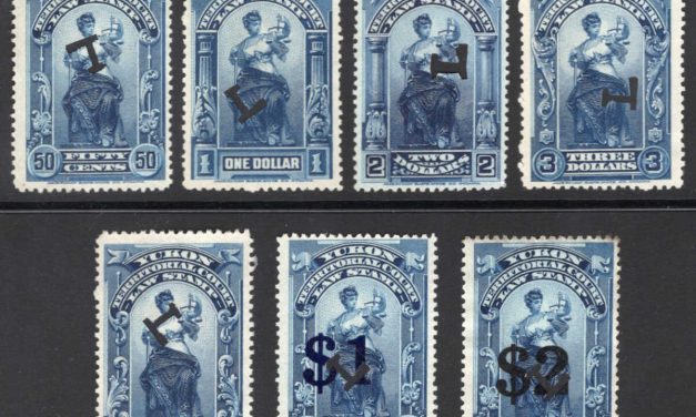 Yukon #YL7-YL15 F/VF Used 1902 Territorial Laws