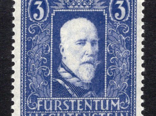 Liechtenstein #114 VF mint Never Hinged 1933 Prince Francis I, semi-postal issue