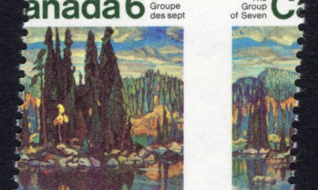 Canada #518 Never Hinged 1970 6c Group of Seven Misperf, ex G.D. Mass