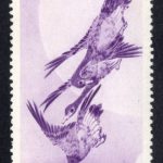 Japan #479 F/VF Mint 1949 8Y Moon and Geese