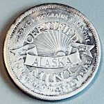 Alaska Mint BU 1975 .999 fine Trans-Alaskan Pipeline Ounce Silver Round