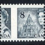 Canada #544 Never Hinged 8c Centennial Misperf