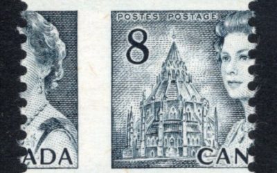 Canada #544 Never Hinged 8c Centennial Misperf