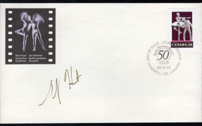 Royal Winnipeg Ballet #1252 Dancer Evelyn Hart signed 4 Oct 1989 38c FDC