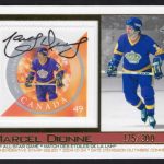 Marcel Dionne Autographed. 2004 49c Canada Post Stamp Card #175/300