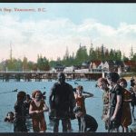 Joe Fortes Unu English Bay, Vancouver, B.C. V&S colour Postcard