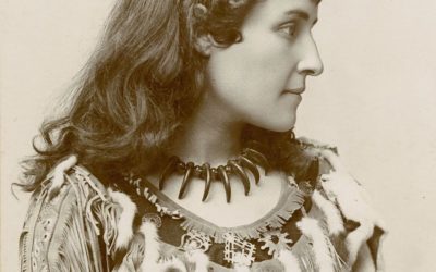 22 December 1902 E. Pauline Johnson 2 page Christmas letter, written on Clarendon Hotel Winnipeg stationery
