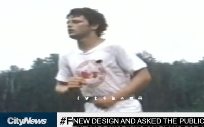 Terry Fox for the new $5 #foxforfiver