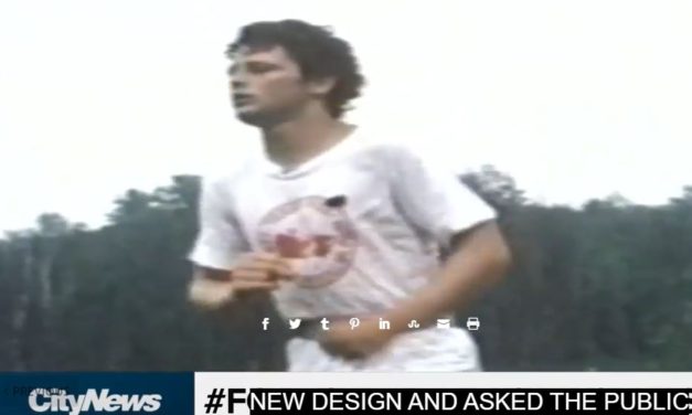 Terry Fox for the new $5 #foxforfiver