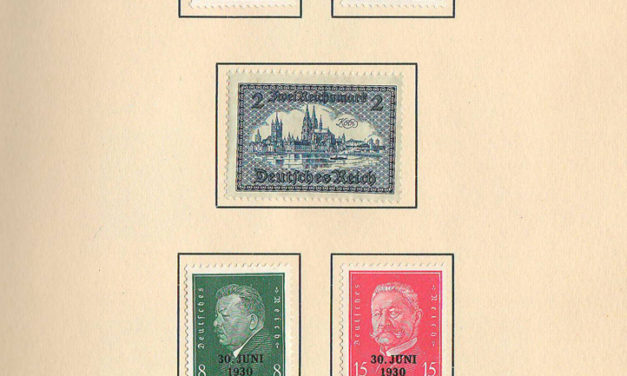 Germany #367/B48 1933 U.P.U. Ottawa Conference