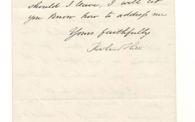 Sir Rowland Hill 20 Apr 1867 signed Letter