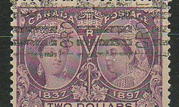 Canada #62 Toronto Roller 1897 $2 Jubilee