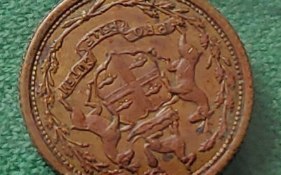 H.B.C. 1857 1/8 Made Beaver Eastmain Token