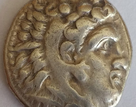 Macedonia VF 336-323 BC Alexander the Great Silver Drachm