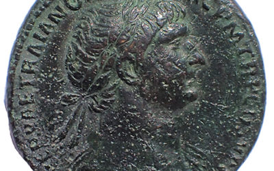 Trajan 98-117 AD AE Sestertius w/ Dacian