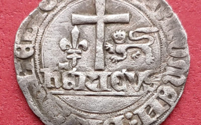 Henry VI (as King of France 1422-1453 AD) Rouen Mint Grand Blanc