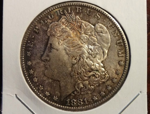 U.S.A. BU 1881S Morgan Silver Dollar