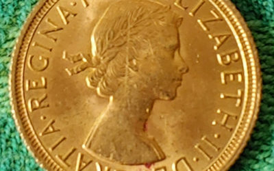 G.B. BU 1958 QEII Gold Sovereign