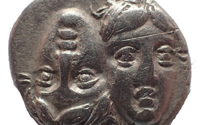 Moesia, Istros 4th Century BC Silver Drachm