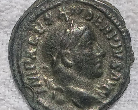 Severus Alexander 221-235 AD Silver Denarius with Providentia