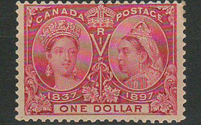 Canada #61 1897 $1 Jubilee