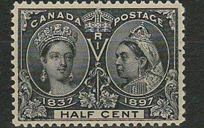 Canada #50 1897 1/2c Jubilee