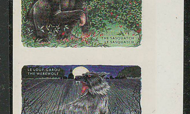 Canada #1292ii 1990 39c Imperforate Pair only 20 known