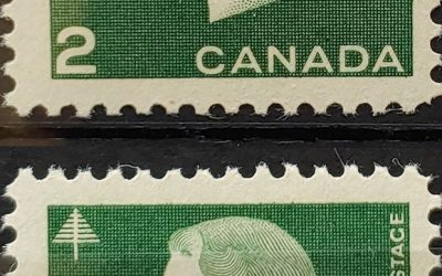 Canada #1969a 2003 48c Ram Missing Gold in pair