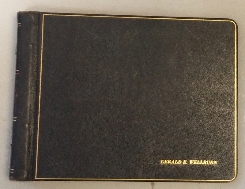 Gerald Wellburn’s Fraser River Gold Rush album binder by Roedde in Vancouver