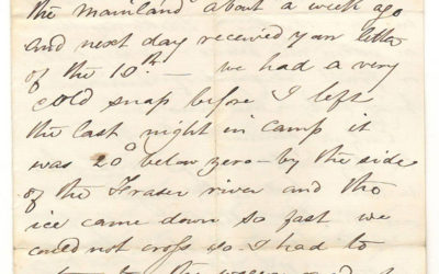 Victoria 5 Dec 1872 2-page 4-sided Marcus Smith Letter to his wife