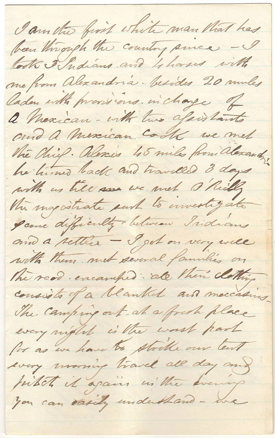Page 3 of letter to Annie